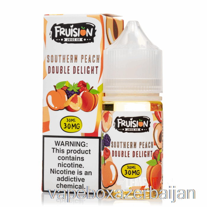 Vape Baku Southern Peach Double Delight - Fruision Salts - 30mL 30mg